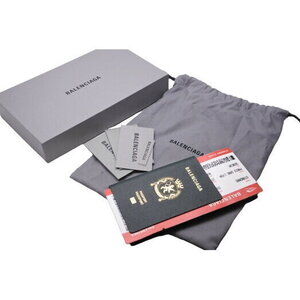 Balenciaga Passport Long Wallet Green White Red